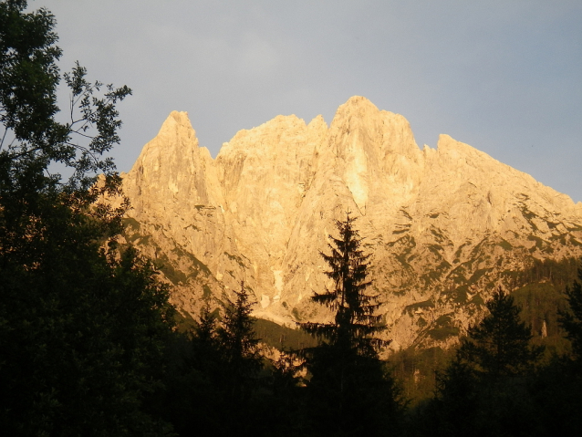 Národní park Gesäuse kousek od hranic