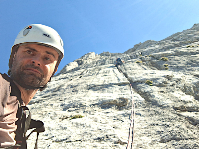 Direkte Nordwestwand VI+ na Planspitze. Horolezectví mimo hlavní proud