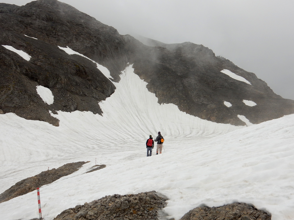 Vrcholový ledovec Hochkönig.