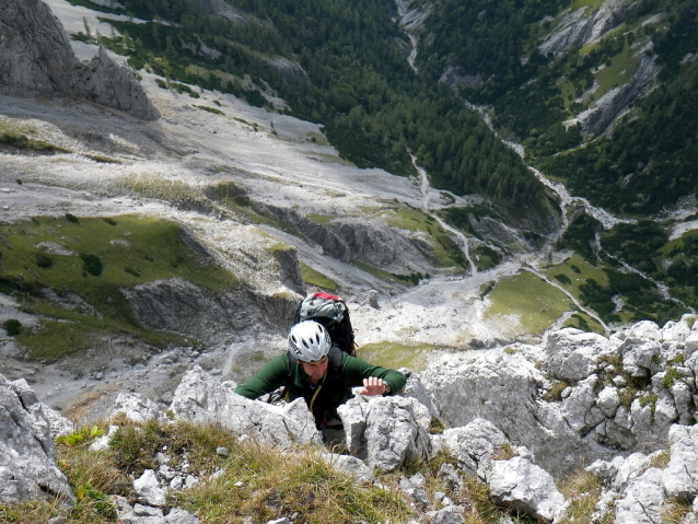 Rodinné lezení v Hochšvábu