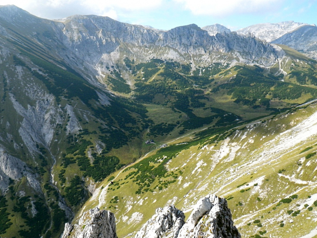 Rodinné lezení v Hochšvábu