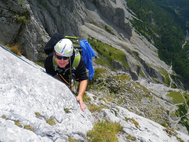 Rodinné lezení v Hochšvábu