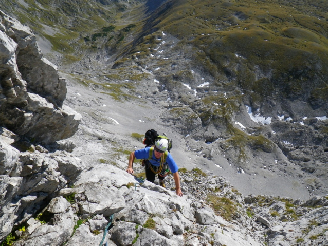 Rodinné lezení v Hochšvábu