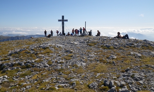 Jarní sněhová túra na Hochschwab Jarní sněhová túra na Hochschwab