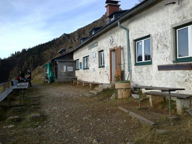 Hiking in the Styrian region Hochsteiermark, Austria