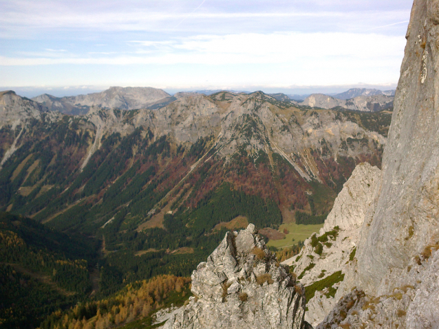 Fledermausgrat (Netopýří hřeben) na Griesmauer 2015 m