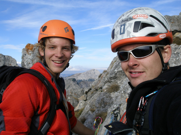 Fledermausgrat (Netopýří hřeben) na Griesmauer 2015 m