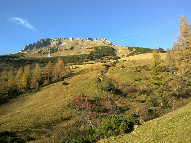 Hiking in the Styrian region Hochsteiermark, Austria