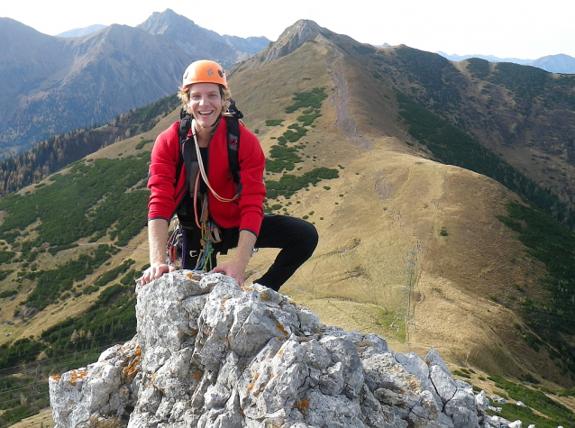 Fledermausgrat (Netopýří hřeben) na Griesmauer 2015 m