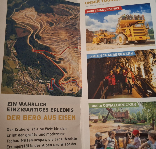 Pfaffenstein u Eisenerz - jihozápadní hrana od formulí po dumpery