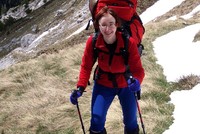 Mangrt se zbytky sněhu Mangrt se zbytky sněhu