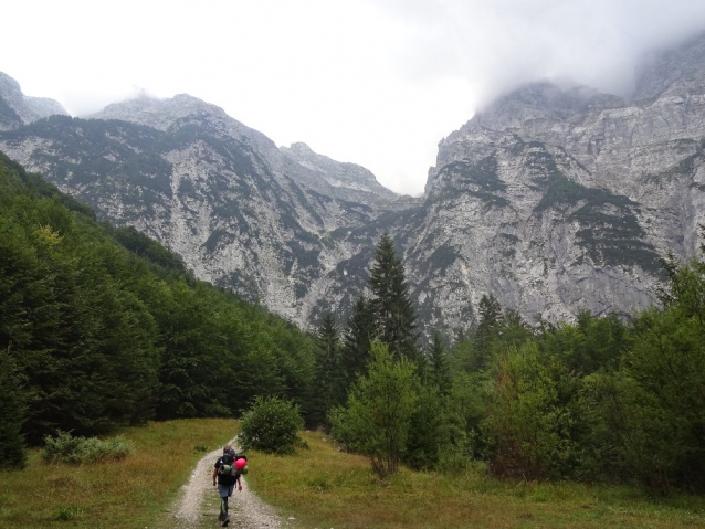 Na Triglav jsme vyšli z Trenty