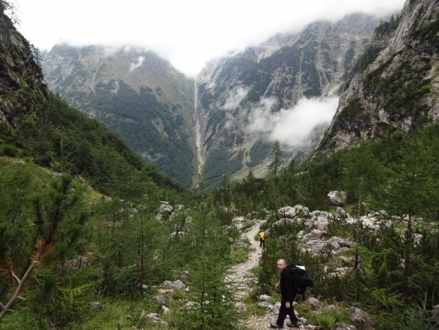 Na Triglav jsme vyšli z Trenty