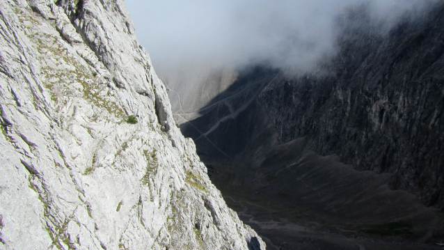 Vzdušná hrana na Kreuzwand