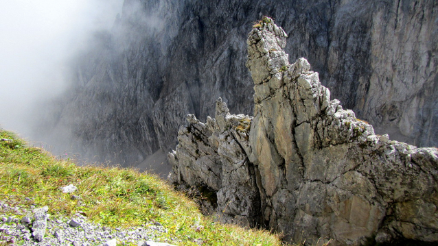 Vzdušná hrana na Kreuzwand