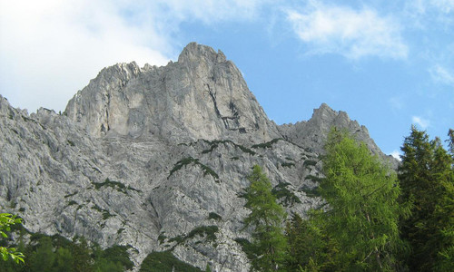 Lákavá čtyřka Viererspitze v Karwendelu