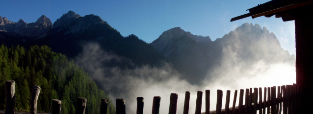 Východní Tyrolsko není (zatím) zkažené turistickým průmyslem
