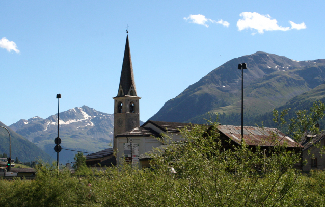 Lago di Livigno a koupání v Livignu