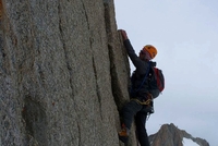 Honička na Pyramide du Tacul Honička na Pyramide du Tacul