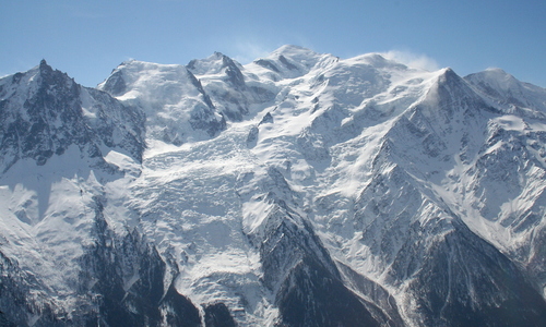Velkolepá normální cesta na Mont Blanc Velkolepá normální cesta na Mont Blanc