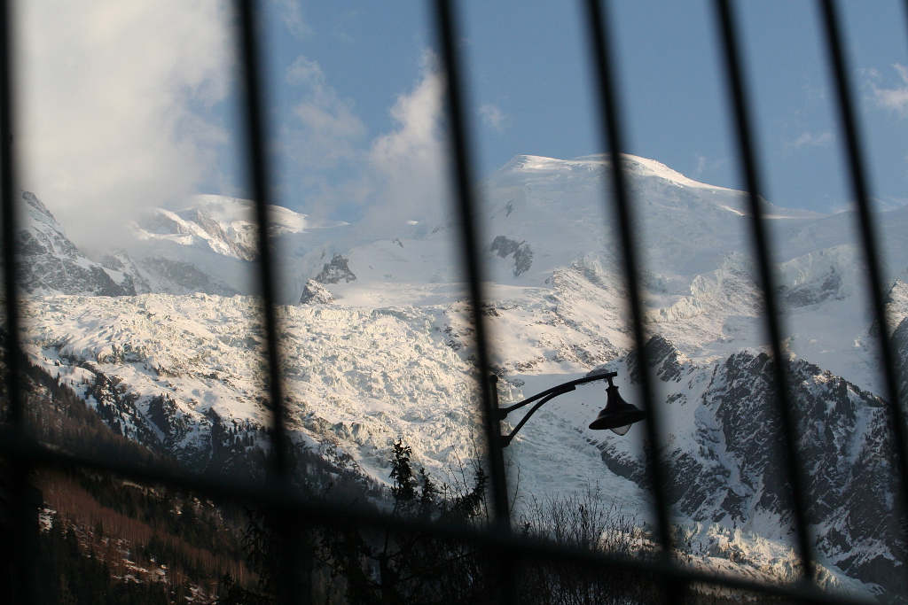 Ledovec Bosson, Mont Blanc.