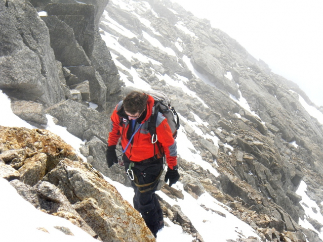 Mont Dolent nedaleko Mont Blanc