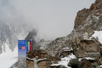Italská normální cesta na Mont Blanc Italská normální cesta na Mont Blanc