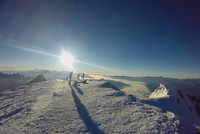 Spadl z Mont Blanc