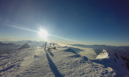 Spadl z Mont Blanc Spadl z Mont Blanc