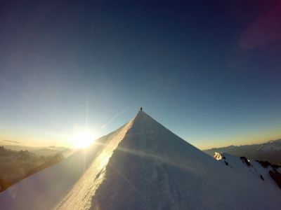 Velkolepá normální cesta na Mont Blanc