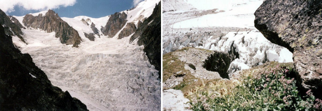 Italská normální cesta na Mont Blanc