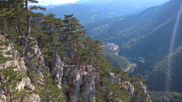 Himmelsleiter na Grossofen – žebřík do vícedélkového nebe