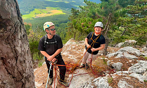 Wienersteig - krása nesmírná na Grosse Kanzel v Hohe Wand Wienersteig - krása nesmírná na Grosse Kanzel v Hohe Wand