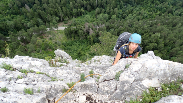 Draschgrat na Hohe Wand, úvod do vápencových čtyřek