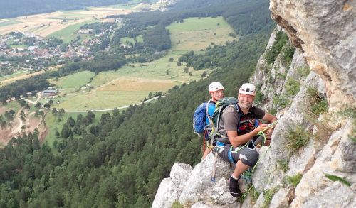 Draschgrat na Hohe Wand, úvod do vápencových čtyřek