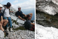 Obtížná feráta Königschusswandsteig za humny Obtížná feráta Königschusswandsteig za humny