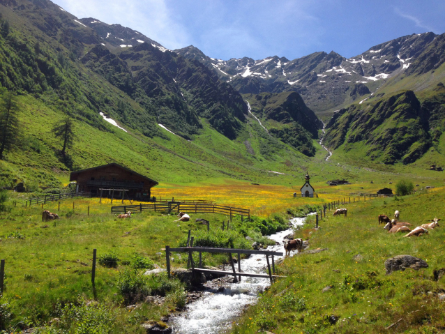 Východní Tyrolsko není (zatím) zkažené turistickým průmyslem 