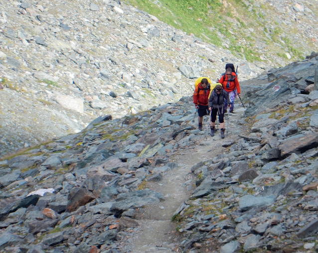 Romariswandköpfe (3511 m), klasická ledovcová túra v Hohe Tauern