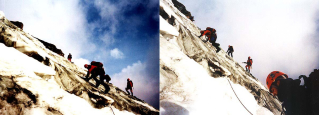 Pracanti za pár šupů Planika Lhotse