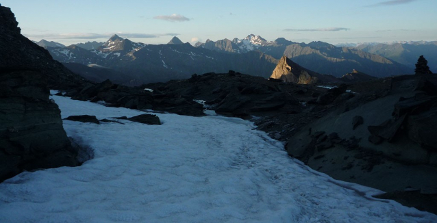 Romariswandköpfe (3511 m), klasická ledovcová túra v Hohe Tauern