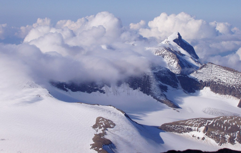 Wiesbachhorn, štít nad Lučním potokem