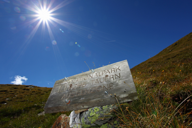 Schödersee, dem einzigen  periodischen See im Nationalpark Hohe Tauern