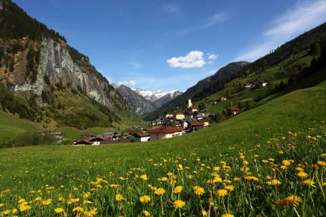Pěší výlet do alpského údolí Grossarl