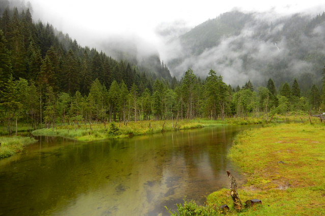 Schödersee, dem einzigen  periodischen See im Nationalpark Hohe Tauern