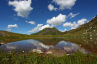 Schödersee, dem einzigen  periodischen See im Nationalpark Hohe Tauern