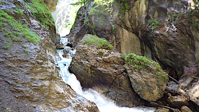 Liechtensteinklamm, nejnavštěvovanější rakouská soutěska