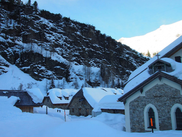 Kolm-Saigurn, fantastický kout v Alpách na skialp a ledové lezení