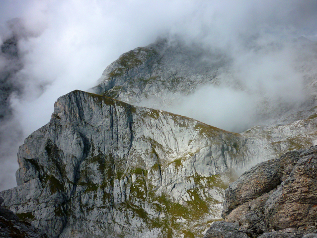 Krabbelstube na Hiefler - plezír lezení v Tennengebirge