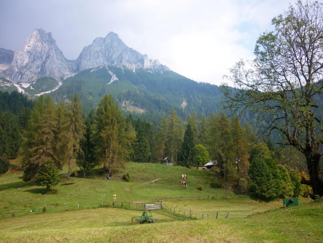 Víkend v Tennengebirge na Hochthron