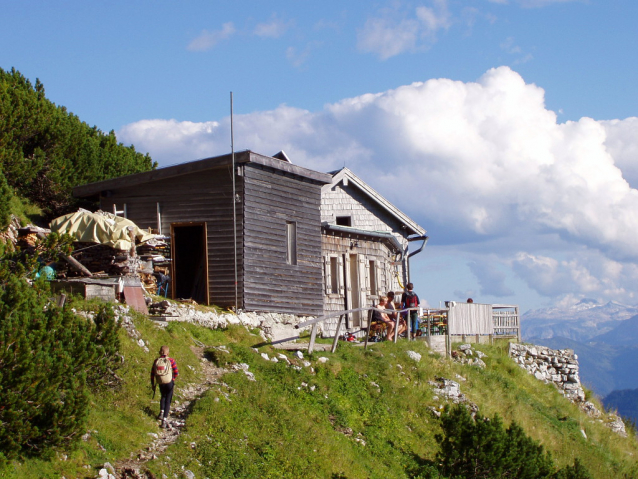 Krabbelstube na Hiefler - plezír lezení v Tennengebirge